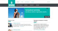 Desktop Screenshot of hivus.sk